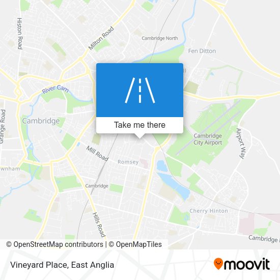 Vineyard Place map