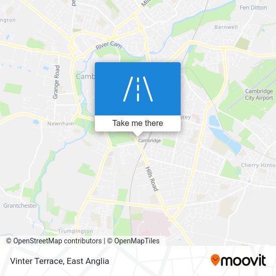 Vinter Terrace map