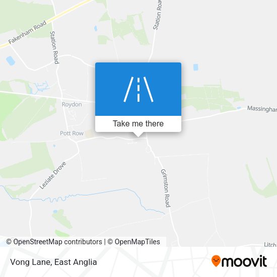 Vong Lane map