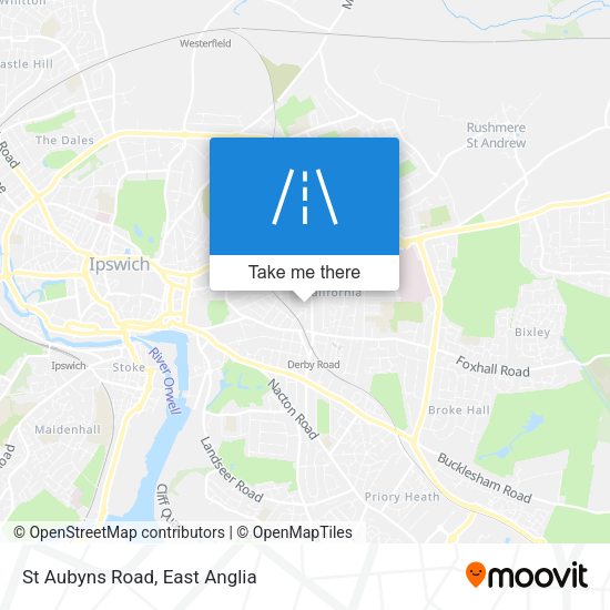 St Aubyns Road map