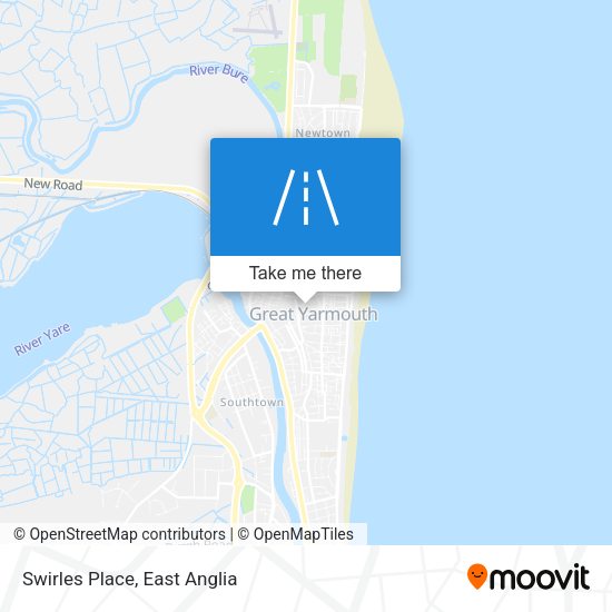 Swirles Place map