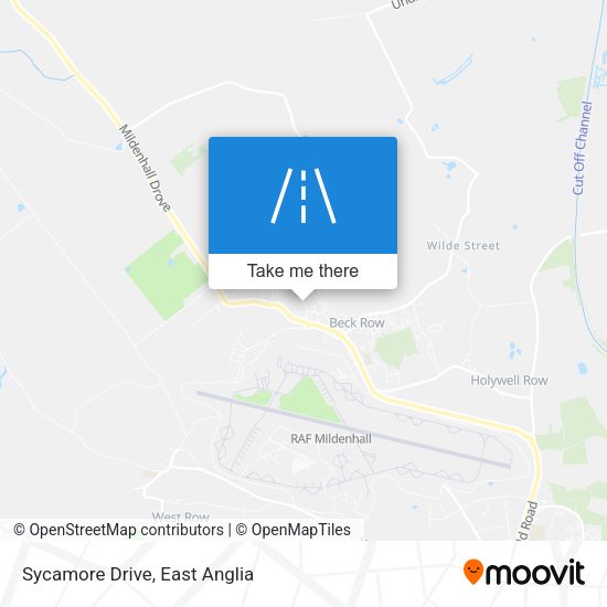 Sycamore Drive map