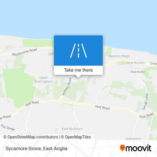 Sycamore Grove map