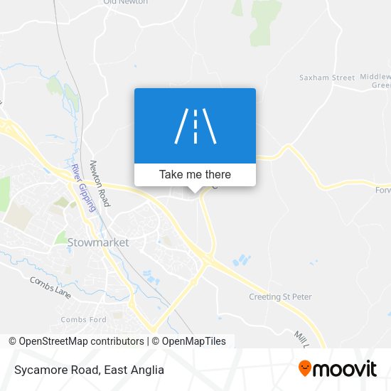 Sycamore Road map