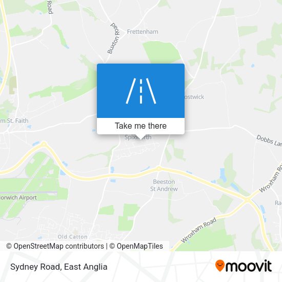 Sydney Road map