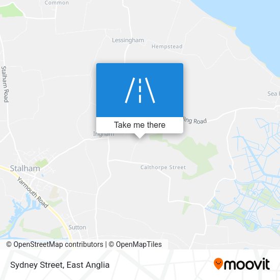 Sydney Street map