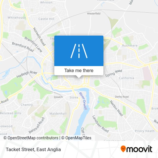 Tacket Street map