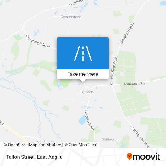 Tallon Street map