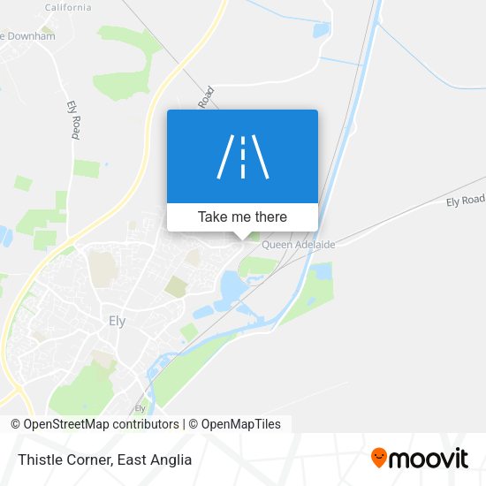 Thistle Corner map