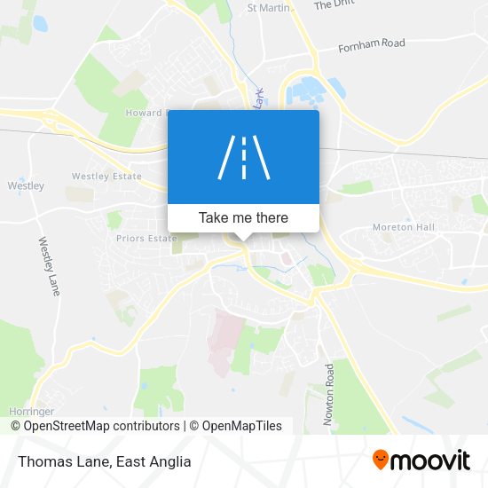 Thomas Lane map