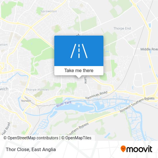 Thor Close map