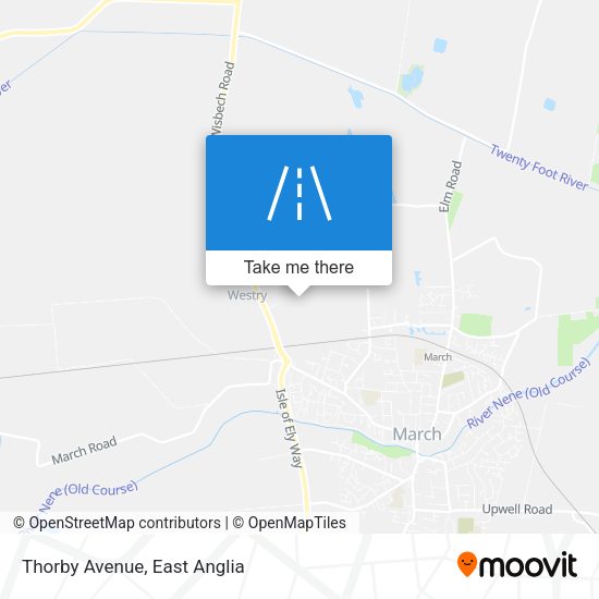 Thorby Avenue map