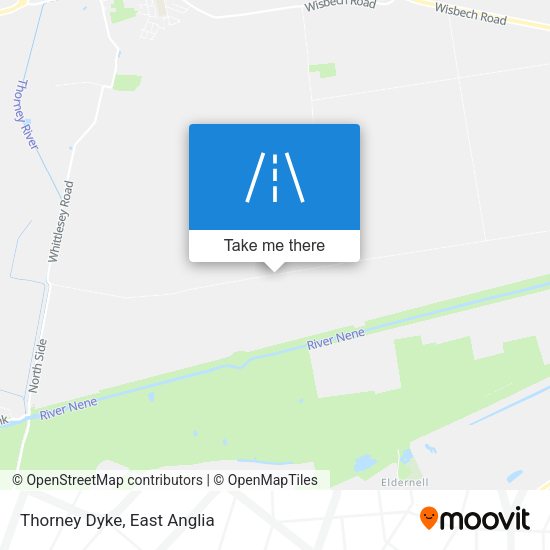 Thorney Dyke map