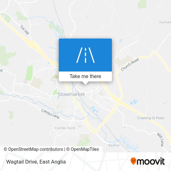 Wagtail Drive map