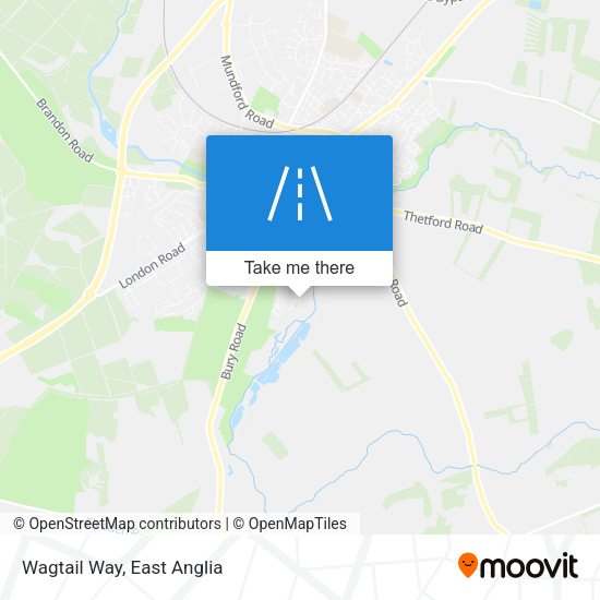 Wagtail Way map