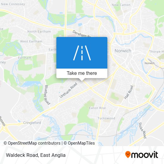 Waldeck Road map