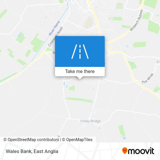 Wales Bank map