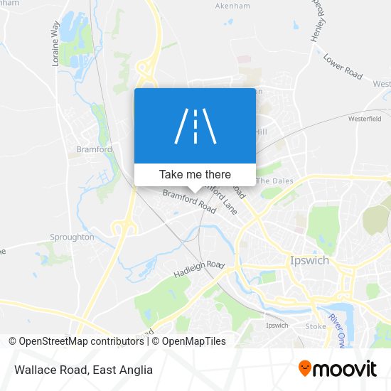 Wallace Road map