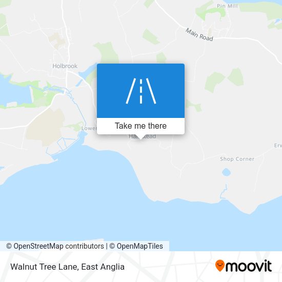 Walnut Tree Lane map