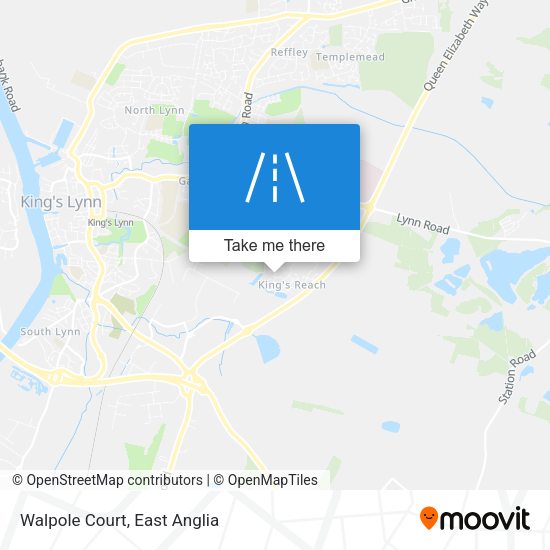 Walpole Court map