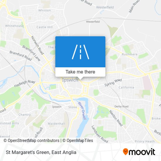 St Margaret's Green map