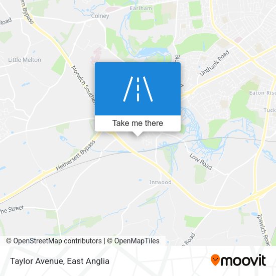 Taylor Avenue map