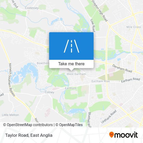 Taylor Road map