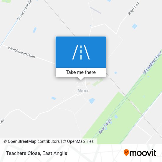 Teachers Close map