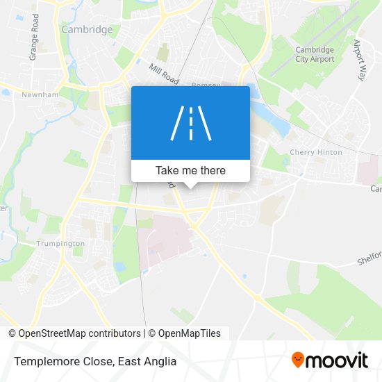 Templemore Close map