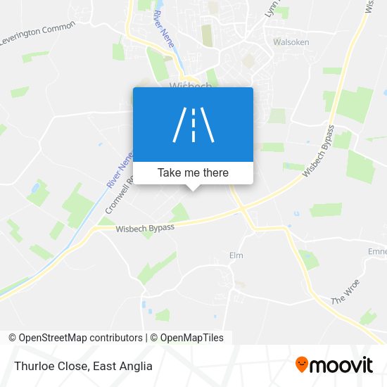 Thurloe Close map