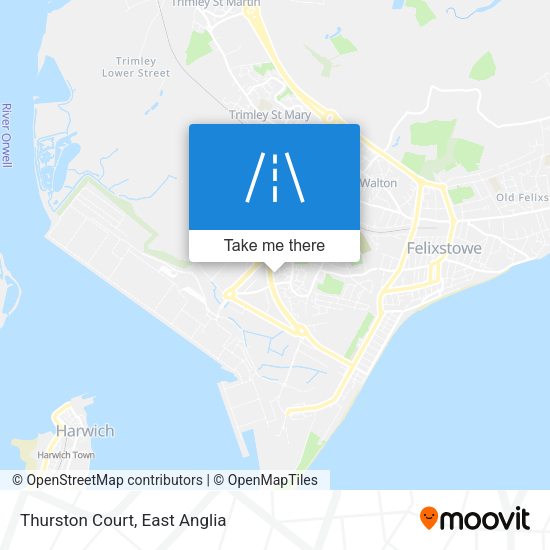 Thurston Court map