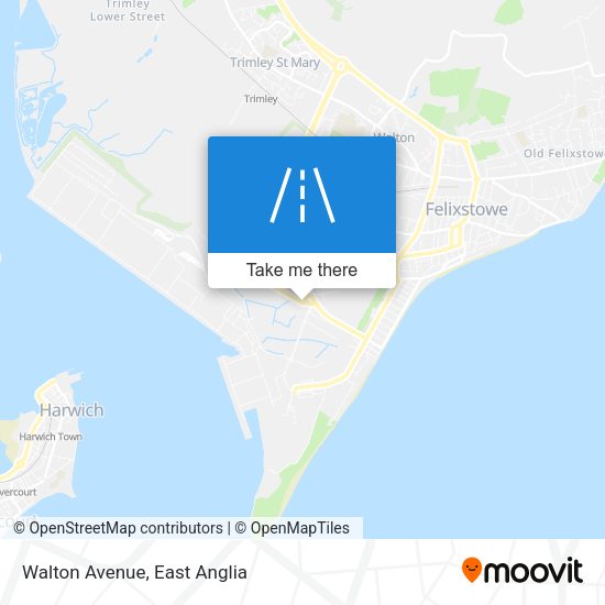 Walton Avenue map