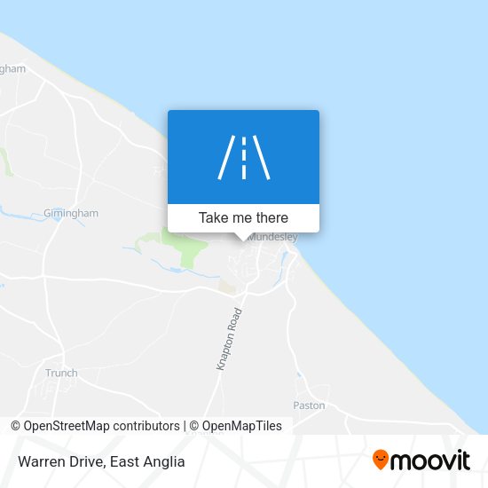 Warren Drive map