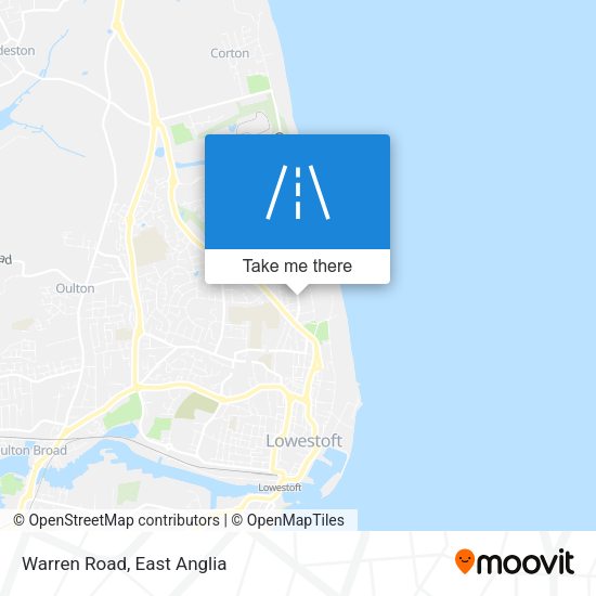 Warren Road map