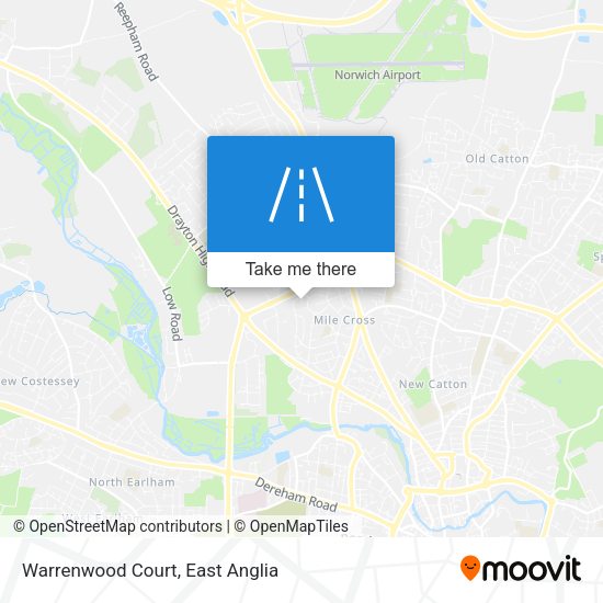 Warrenwood Court map