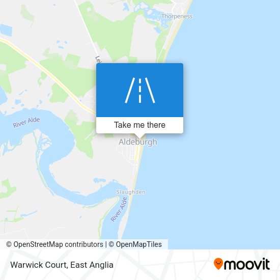 Warwick Court map