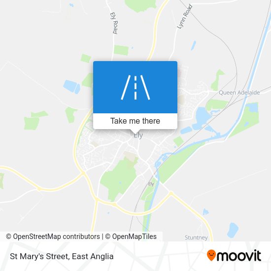 St Mary's Street map