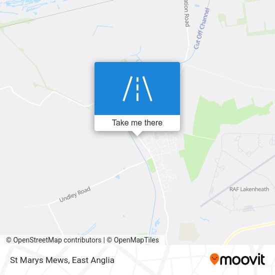 St Marys Mews map