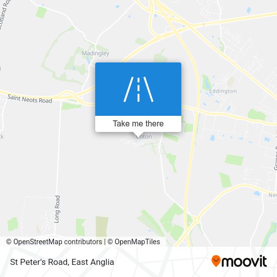 St Peter's Road map