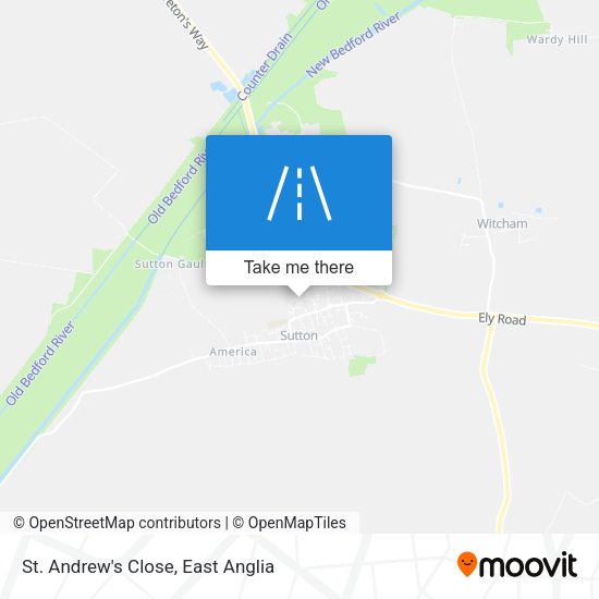 St. Andrew's Close map