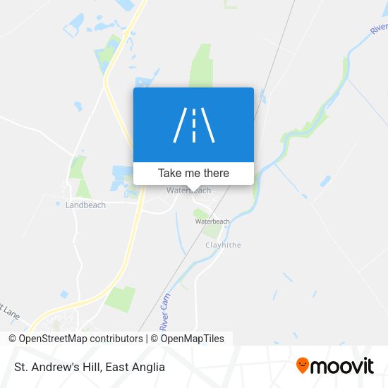 St. Andrew's Hill map