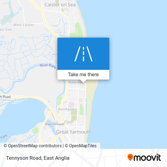 Tennyson Road map