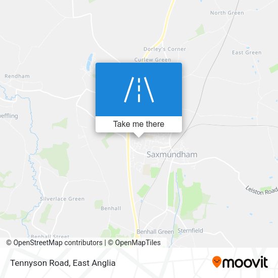 Tennyson Road map