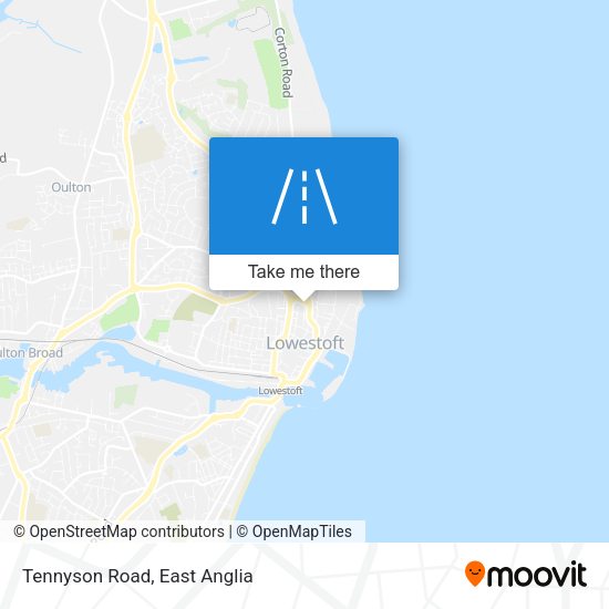 Tennyson Road map