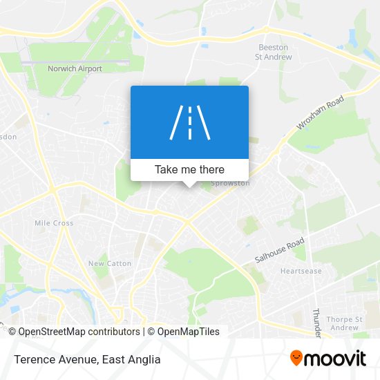 Terence Avenue map