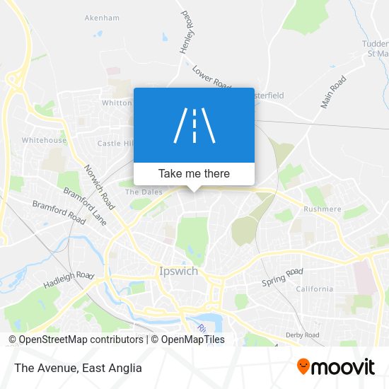 The Avenue map