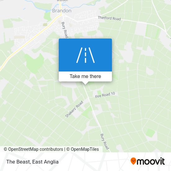 The Beast map