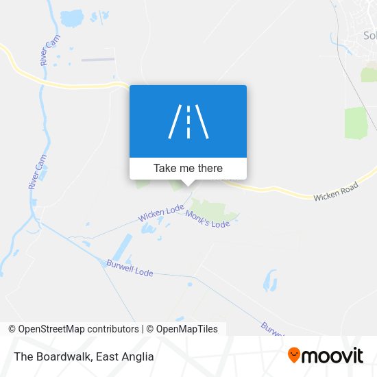 The Boardwalk map