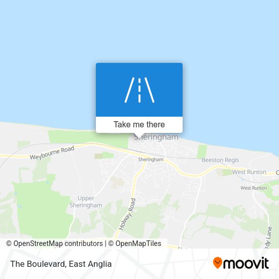 The Boulevard map