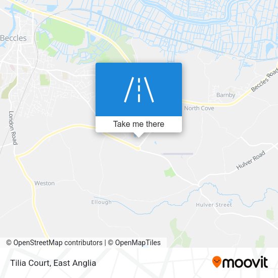 Tilia Court map